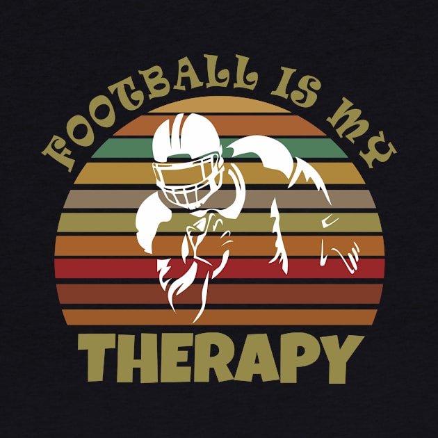 Football is my therapy by Work Memes